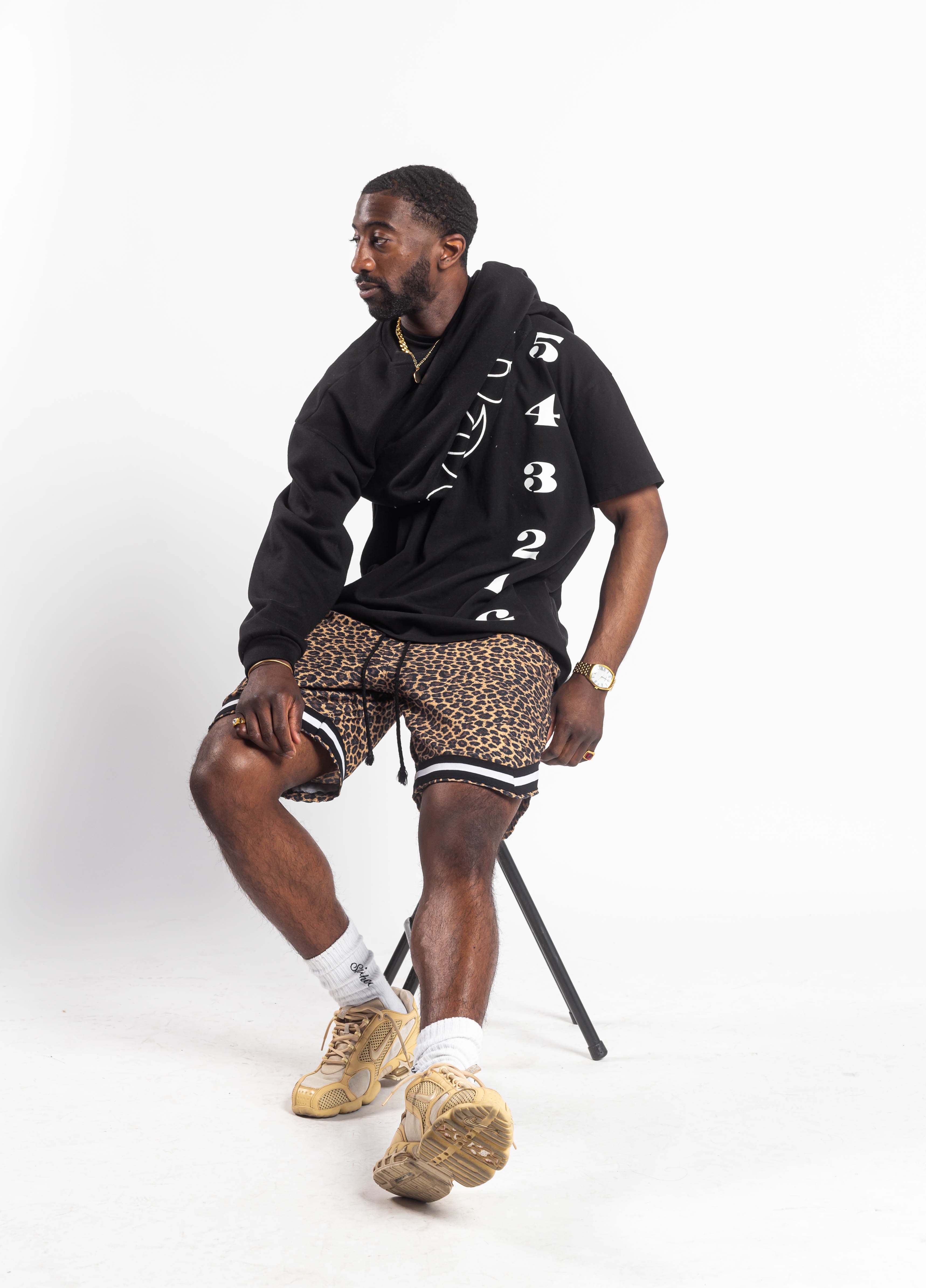 Leopard Basketball Shorts