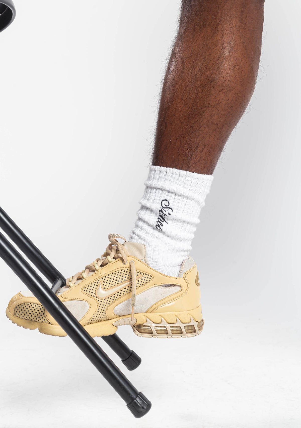 "Stitched" Slouch Socks